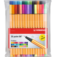 Multicolor STABILO Point 88 Fineliner Pens
